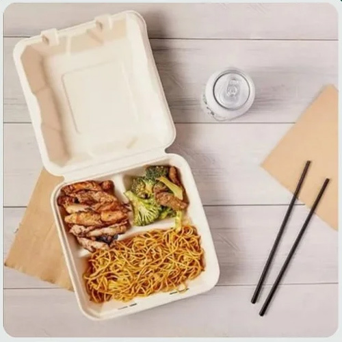 Bagasse Clamshell