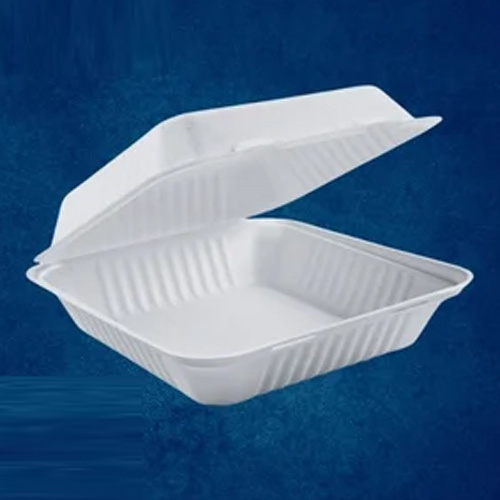 Bagasse Clamshell Box