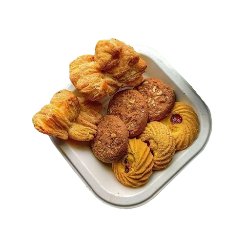 7 Inch Bagasse Square Plate