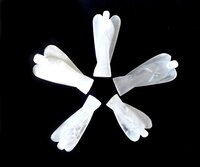 Selenite Angel, Gemstone Angel Statue, Pocket Angels