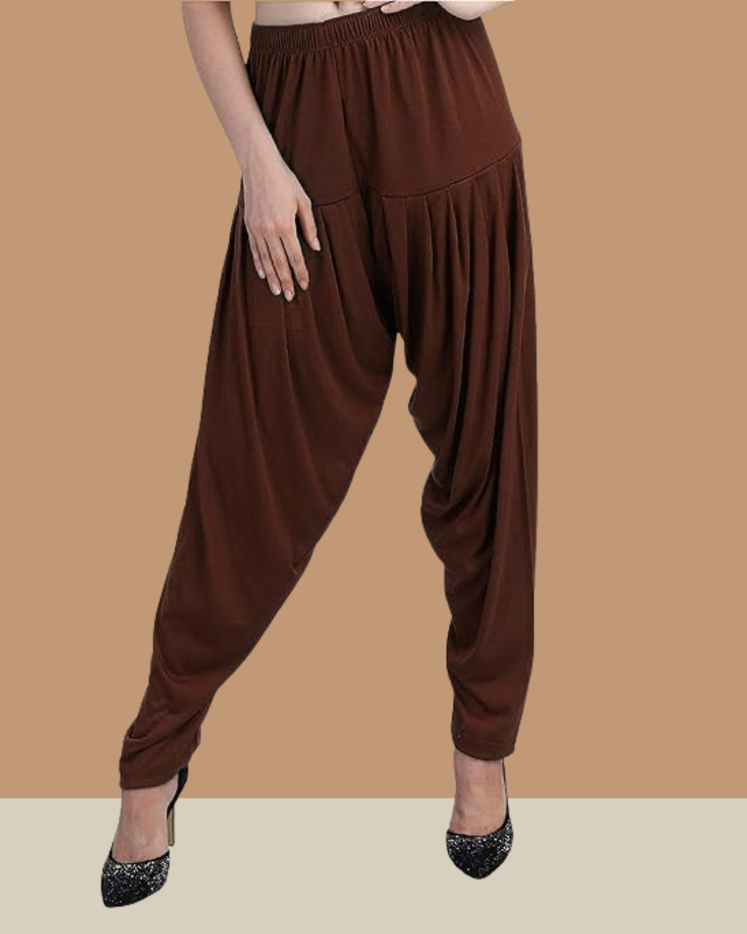 Brown Viscose Rayon Patiala