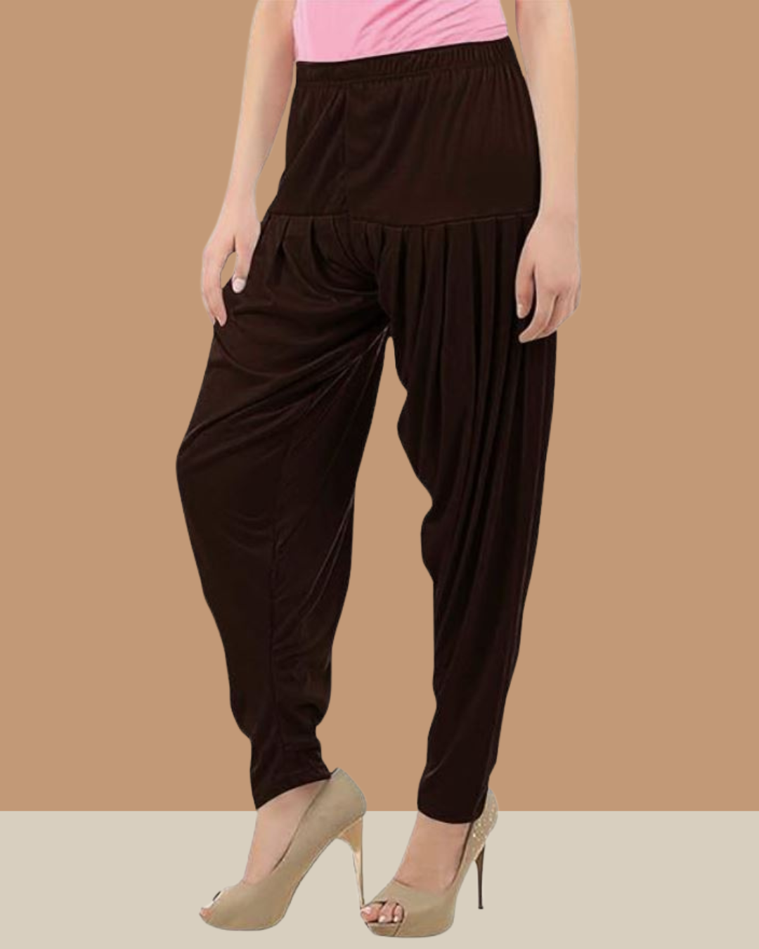 Brown Viscose Rayon Patiala