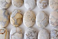 Conglomerate  Worry Stone for Crystal Healing, Pocket Palm Stone