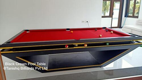 Imported Black Crown Pool Table