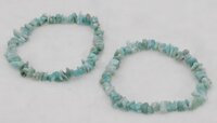 Amazonite Chip Bracelet Crystal Chip Jewelry