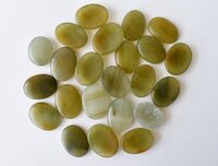 Green Aventurine  Worry Stone for Crystal Healing, Pocket Palm Stone