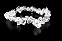 Crystal Quartz Chip Bracelet Crystal Chip Jewelry