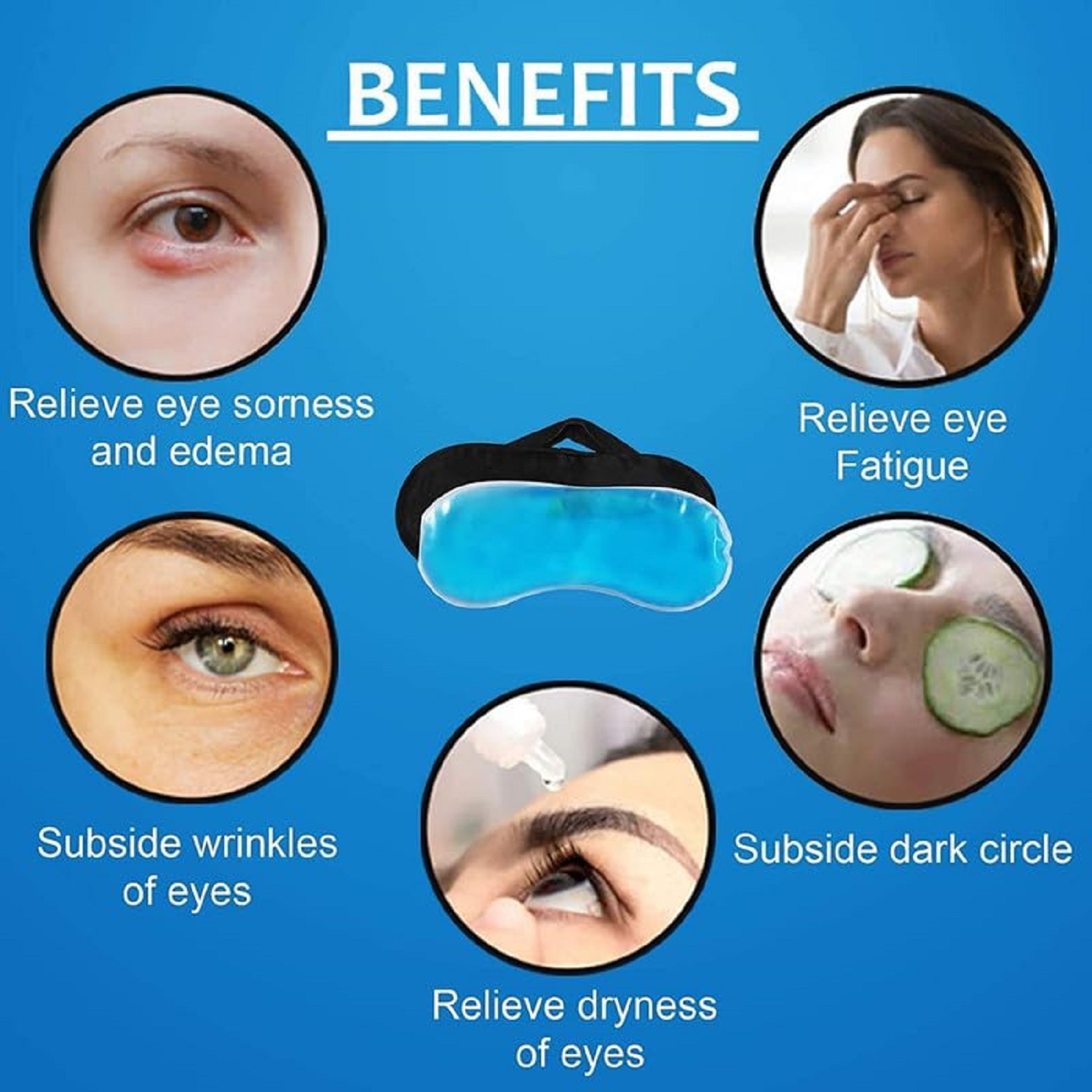 EYE MASK WITH ICE PACK