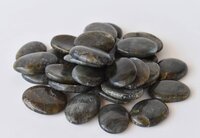 Labradorite Worry Stone for Crystal Healing, Pocket Palm Stone