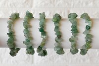 Green Aventurine Chip Bracelet Crystal Chip Jewelry