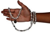 Rainbow Moonstone 108 Prayer Beads Mala Bracelet Prayer Beads Necklace