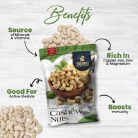 TRISHU 100% Natural Premium Whole Cashew|250 gm Premium Pack |