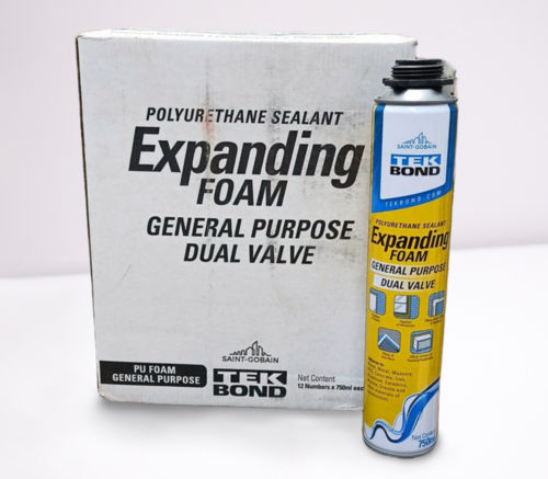 Tek Bond Expanding Polyurethane Foam Spray  750 ml