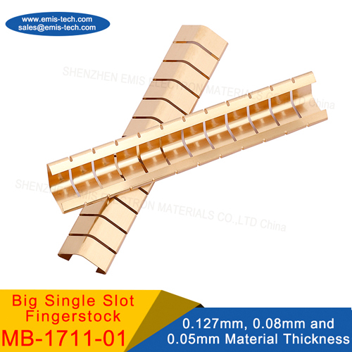 big single slot fingerstock