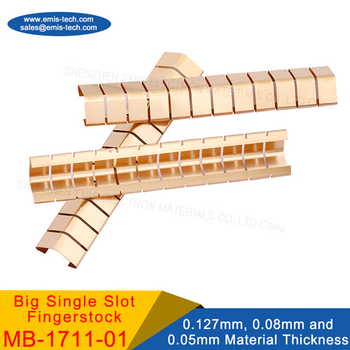 big single slot fingerstock