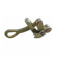 Automatic Come Along Clamp - Iron 1 mm Polished Golden Finish | For Transmission Line Corrosion Resistant Max Size 15 mm Automatic Operation
