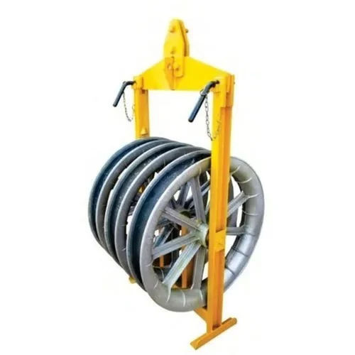 Single Ground Aerial Roller - Color: Yellow