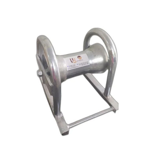 Silver Underground Cable Rollers