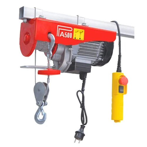 Red Mini Electric Hoist