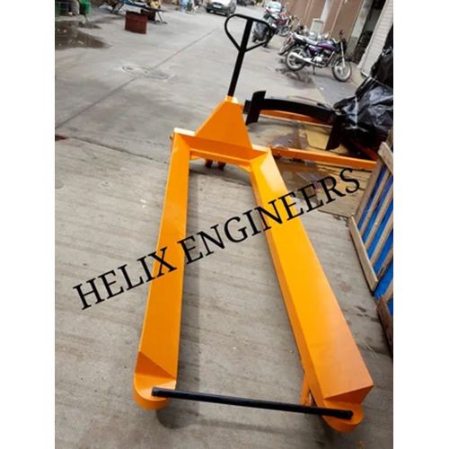 Paper Reel Handling Hydraulic Hand Trolley