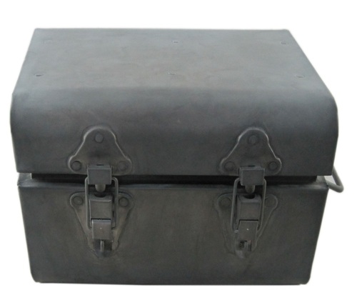 24 cm Galvanised Trunk