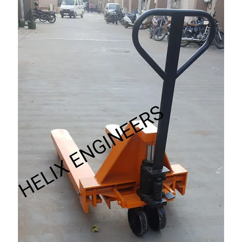 Easy To Operate Roll Lifting Hand Pallet Trolley