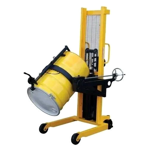 Yellow Battery Operated Drum Stacker