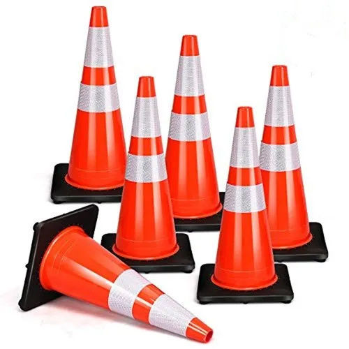 Hdpe Traffic Cones - Color: Red