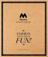 Myntra paper courier cover