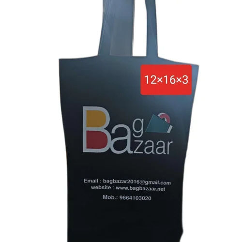 Canvas Tote Bags Black