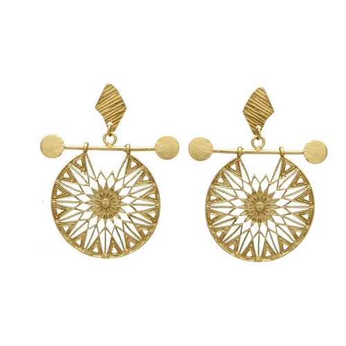 Intricate filigree radiance earrings