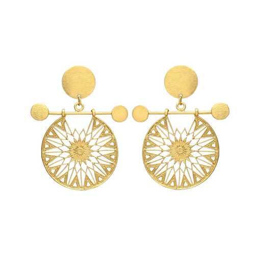 Floral sunshine delight earrings