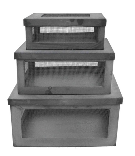 Galvanised Perforated Trunk Set