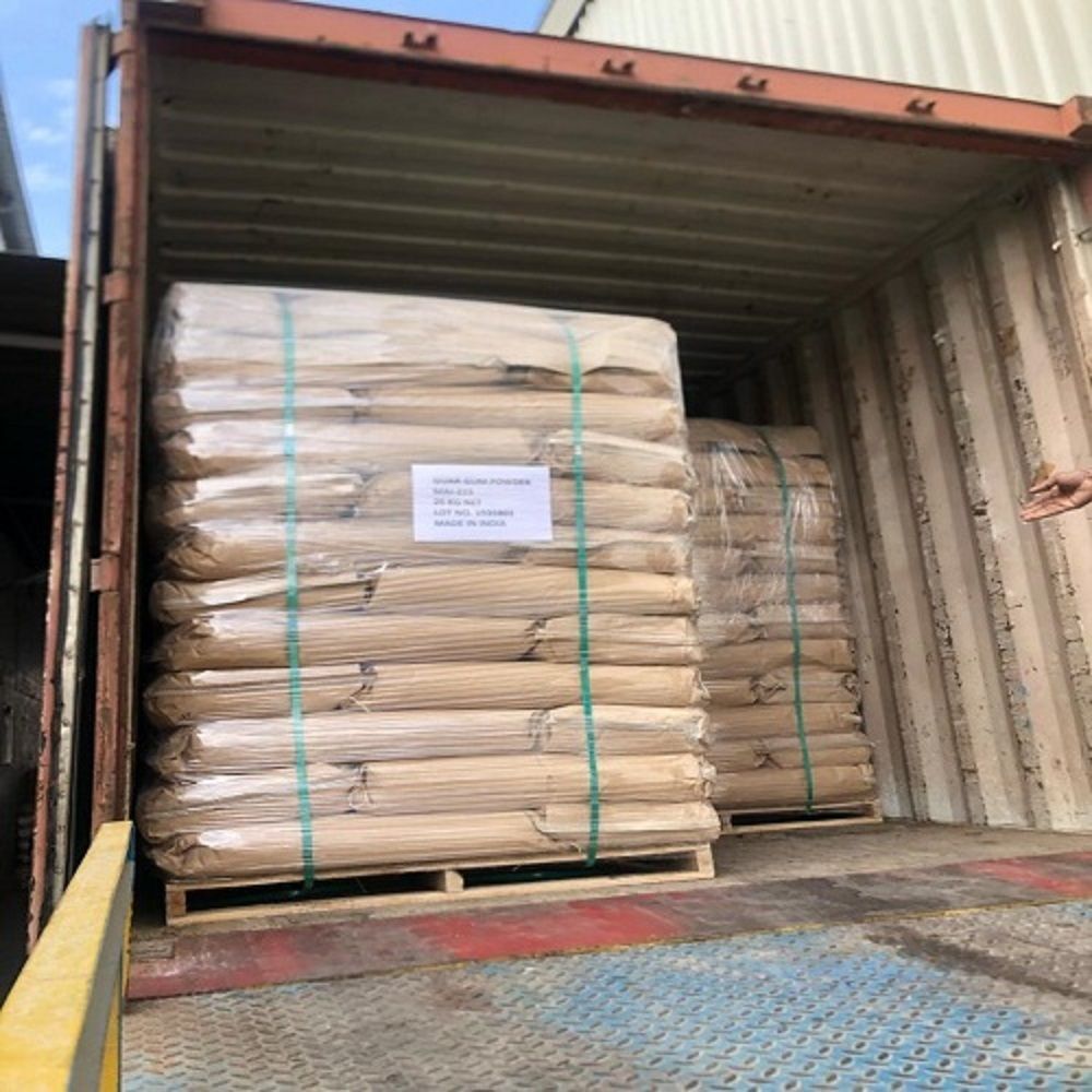 Industrial Grade Guar Gum Powder 500 Kg Packing