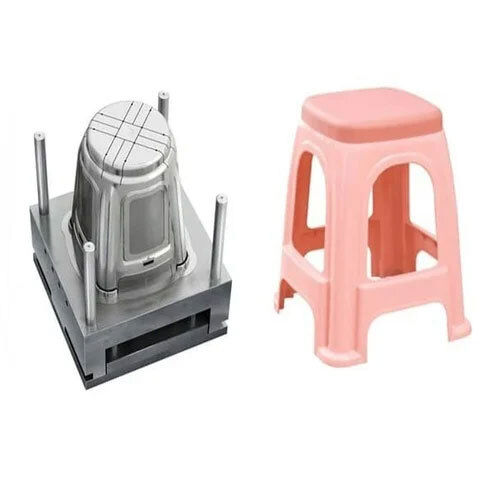 Silver Plastic Stool Moulding Dies