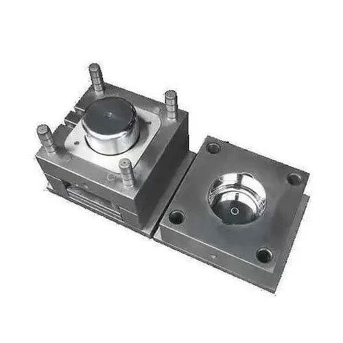 Silver Round Food Container Mould