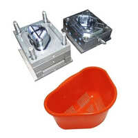 Corner Basket Moulding Dies - Color: Silver
