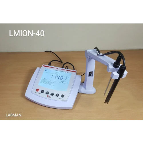 Pvc & Metal Lmion-40 Ion Ph Meter