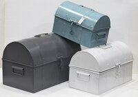 Galvanised Multicolor Trunk Set - Color: Different Colors Available