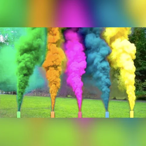 Color Smoke Fountain