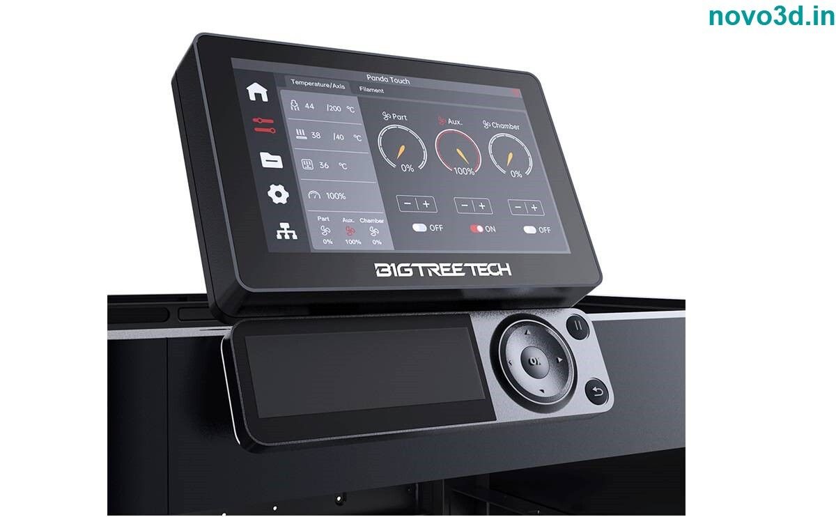 Bigtreetech Panda Touch V1.0  5 Inch Touch Screen With Multi-Printer Wireless Control For Bambu Lab X1 P1 And A1 Printers