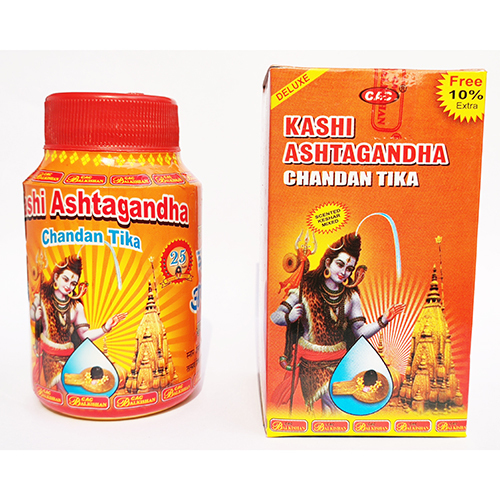 Chemical Resistant Kashi Ashtagandha Chandan Tika