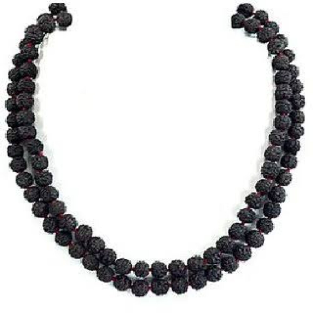 Black Rudraksha Mala