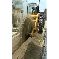 Wheel-Disc Trencher Machine