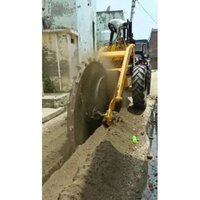 Tractor Trencher Machine