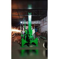 Semi-automatic Tractor Operating Mini Piling Machine