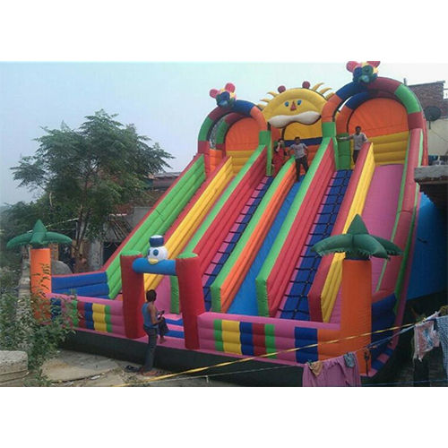 Multicolor 26X30 3 Blower Six Face Bouncy