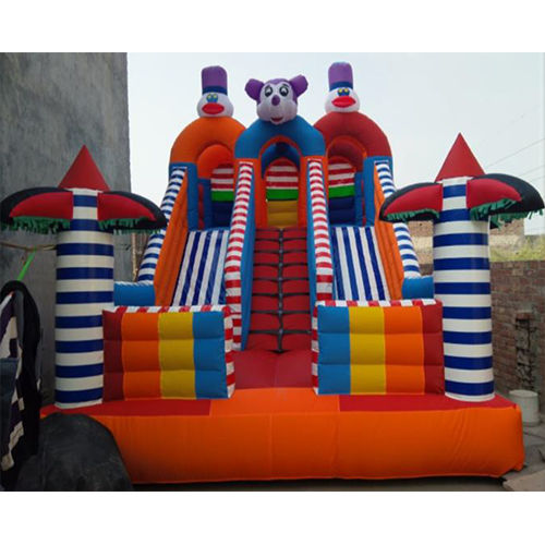 12x18 Three Face Mickey Bouncy Slide