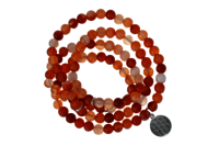 Carnelian 108 Prayer Beads Mala Bracelet 108 Prayer Beads Necklace