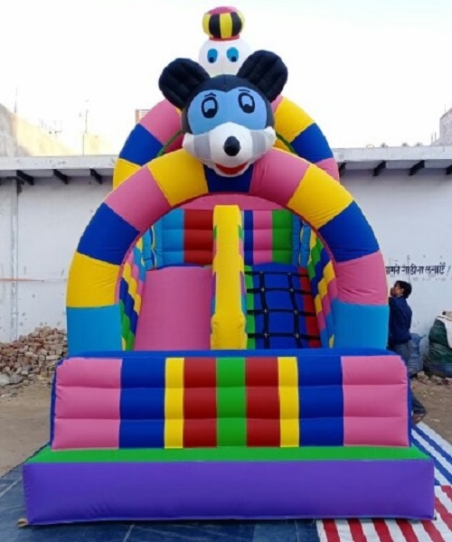 Inflatable Bouncy Castle - 10x14 Mickey Mouse Two Face Bouncy